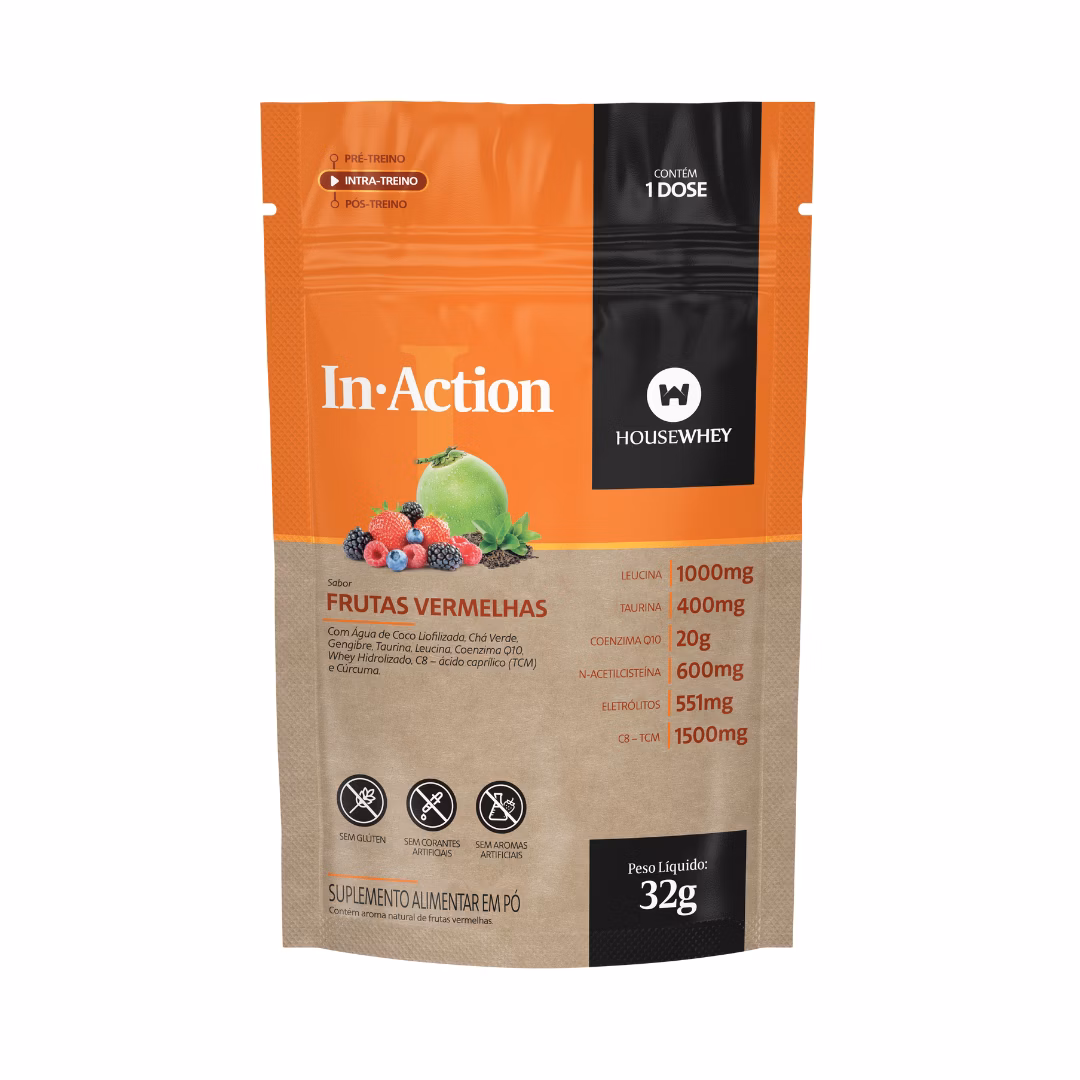 In-action Frutas vermelhas - 32g