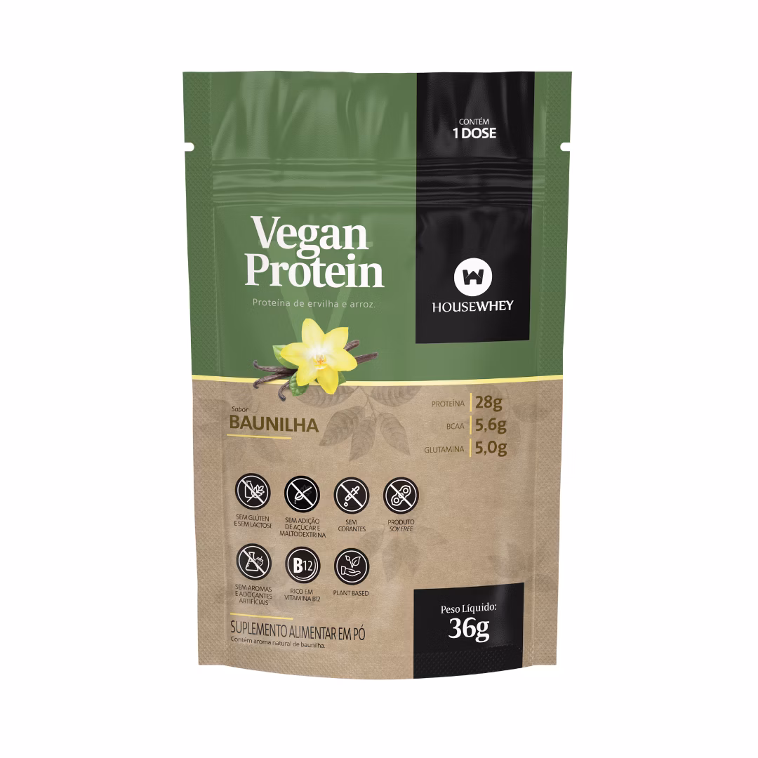 Vegan Protein Baunilha - 36g