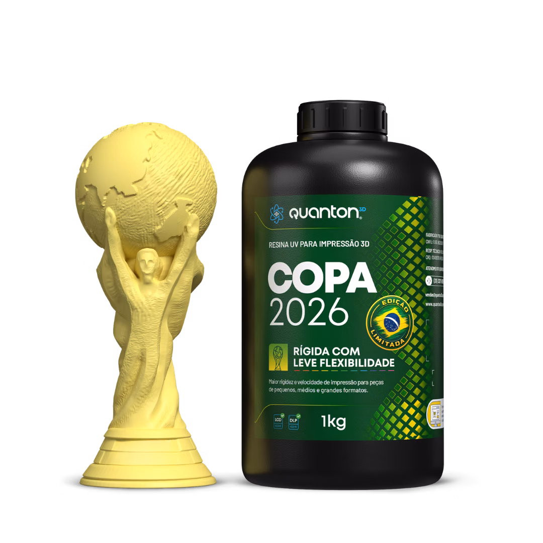 Resina Copa Amarela — Quanton3D